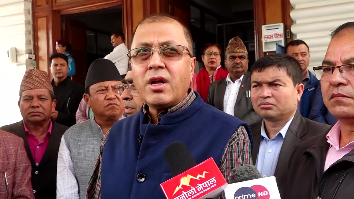 शान्तिसुरक्षा कायम गर्न गृह मन्त्रालय पुगेर एमालेले सरकारकाे ध्यानाकर्षण